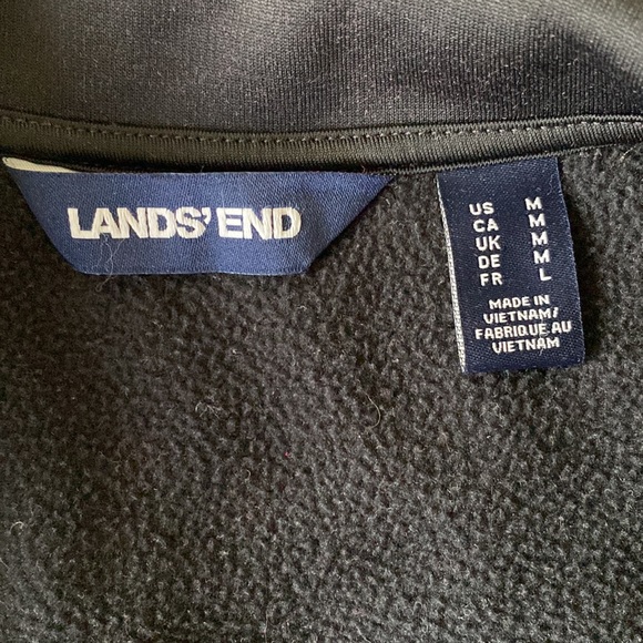 Land’End Men Fleece Jacket Size M - Picture 3 of 4